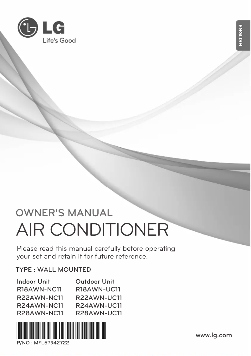 Página 1 del manual Manual de usuario LG R22AWN-NC11