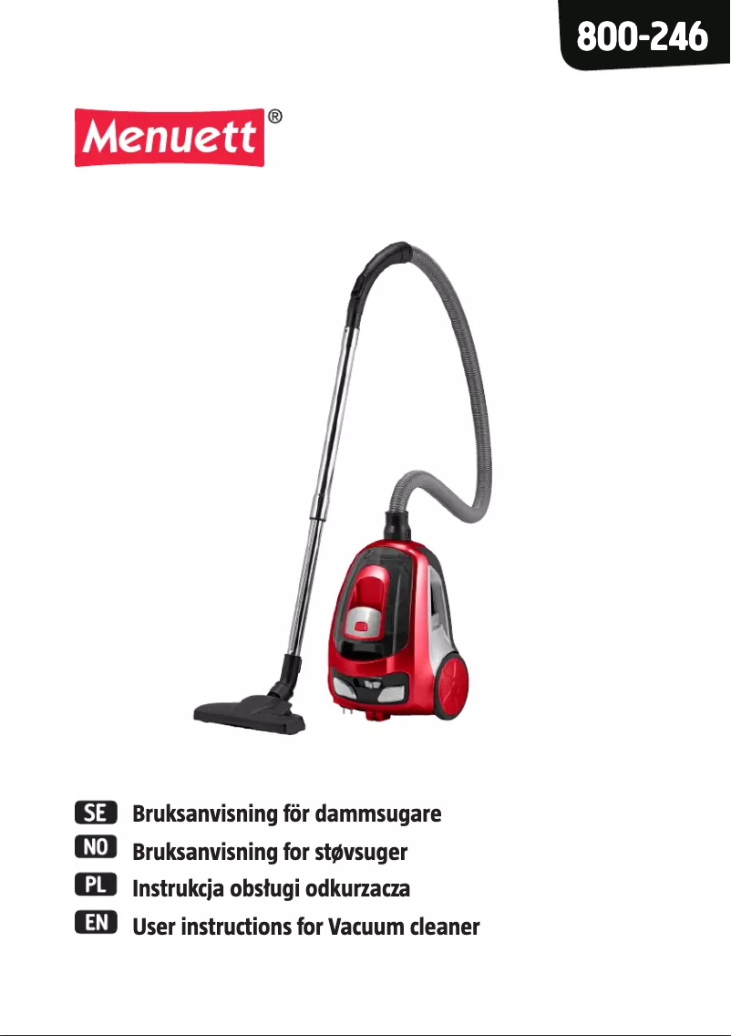 Imagen de la primera página del manual del dispositivo 800-246