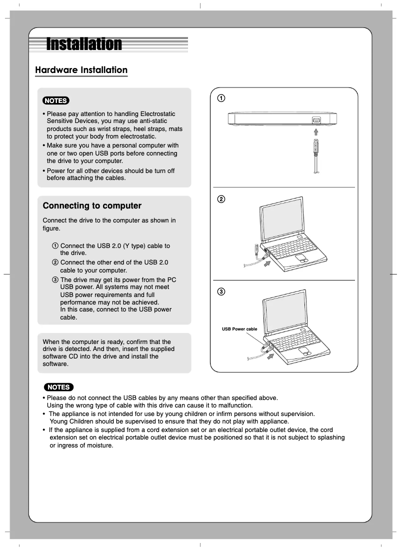 Página nº 1 - Manual de usuario LG GP50NW40