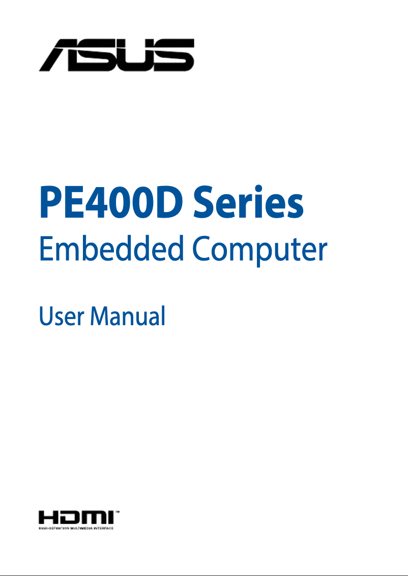 Imagen de la primera página del manual del dispositivo PE400D