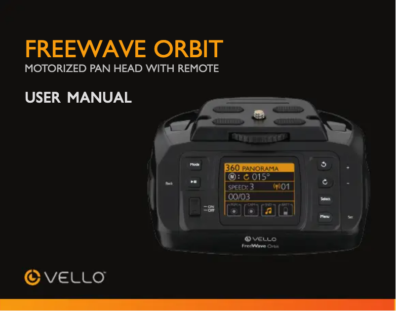 Página 1 del manual Manual de usuario Vello MPH-100