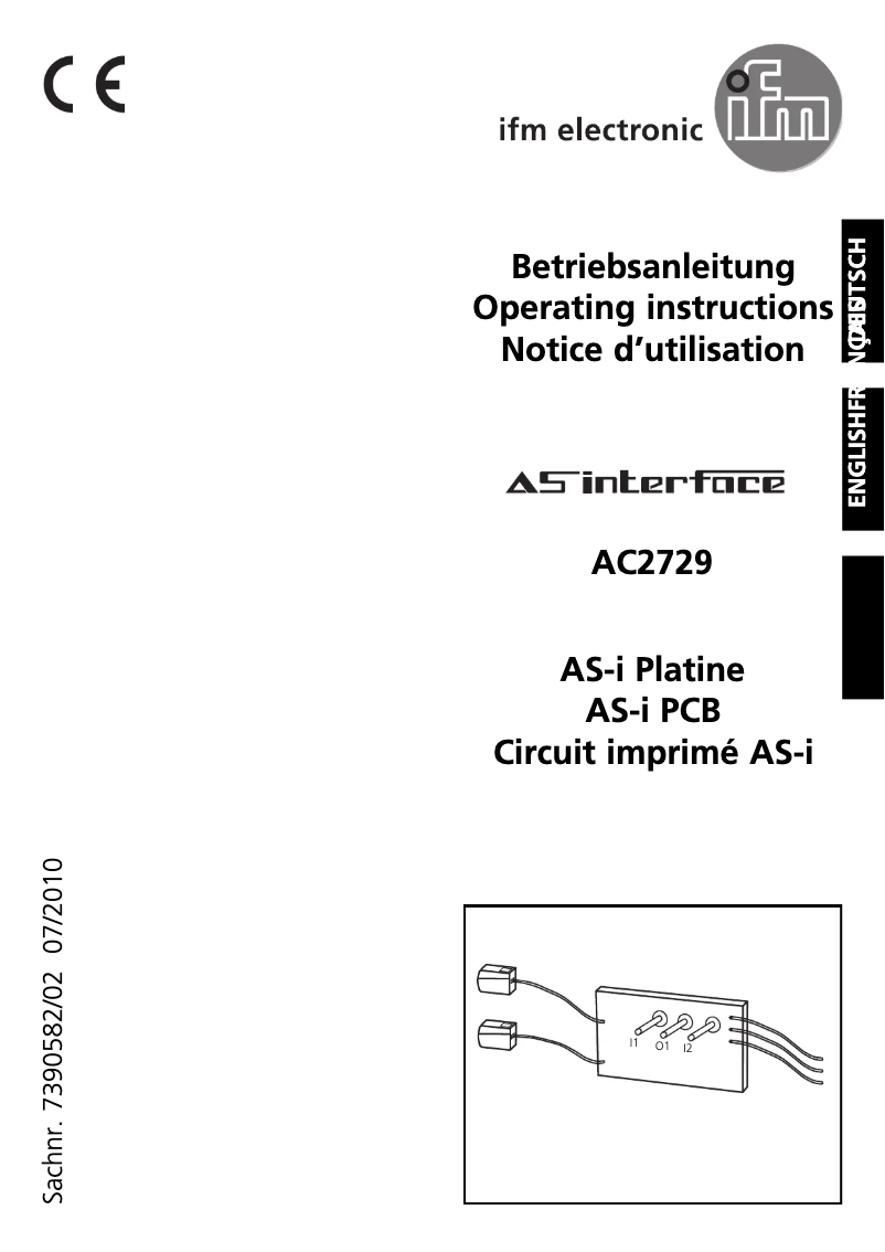 Imagen de la primera página del manual del dispositivo AC2729