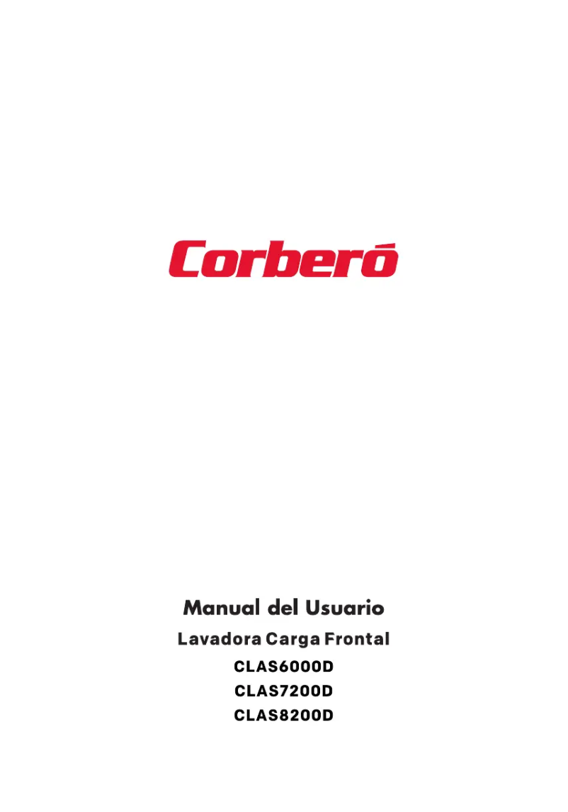 Imagen de la primera página del manual del dispositivo CLAS6000D