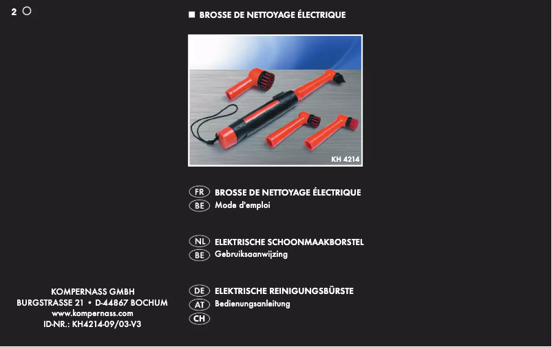 Página 1 del manual Manual de usuario Tronic KH 4214