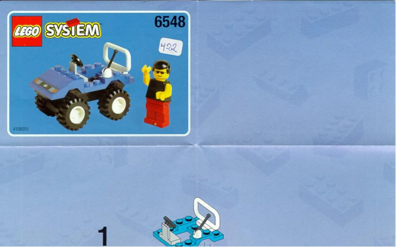 Página 1 del manual Manual de usuario Lego GAS STATION/WORKSHOP