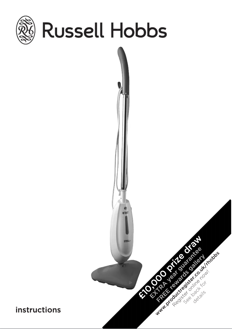 Página 1 del manual Manual de usuario Russell Hobbs Steam & Clean 21180
