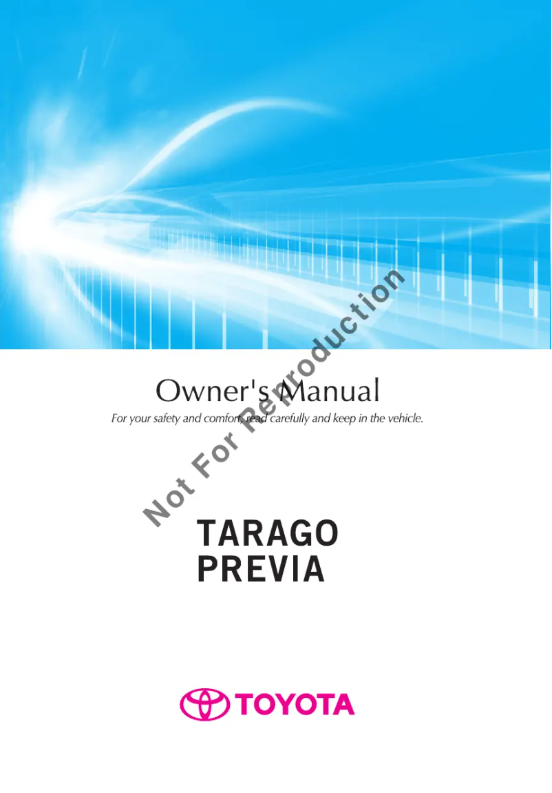 Imagen de la primera página del manual del dispositivo Previa (2014)