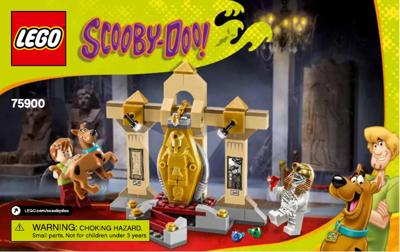 Página 1 del manual Manual de usuario Lego Scooby Doo 75900