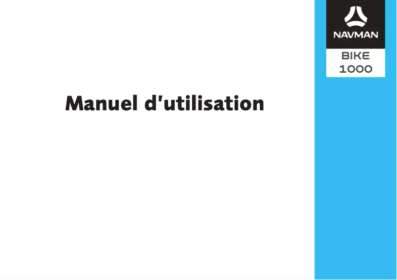 Imagen de la primera página del manual del dispositivo Bike 1000