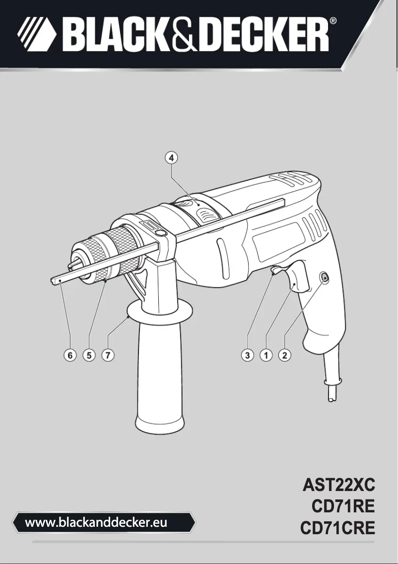 Imagen de la primera página del manual del dispositivo CD71RE