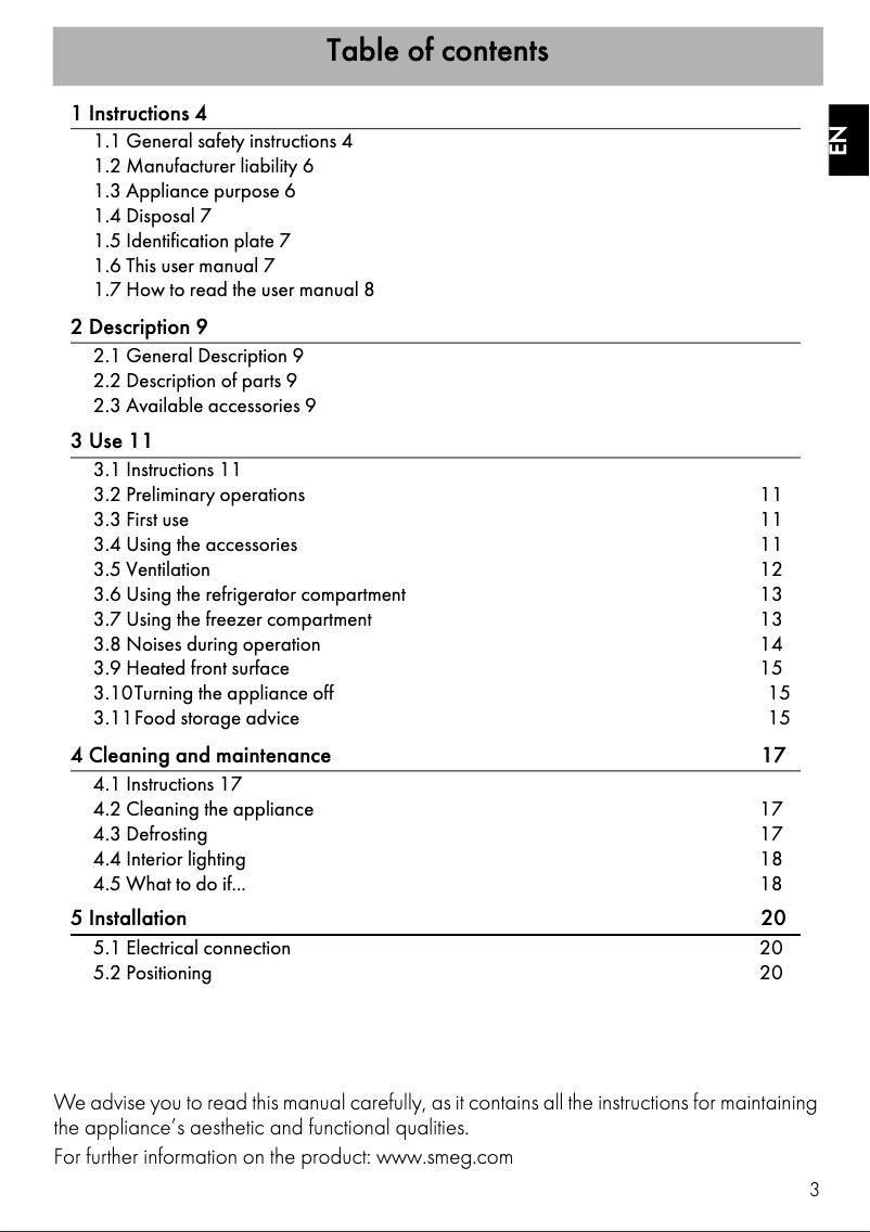Imagen de la primera página del manual del dispositivo FAB30RPB3UK