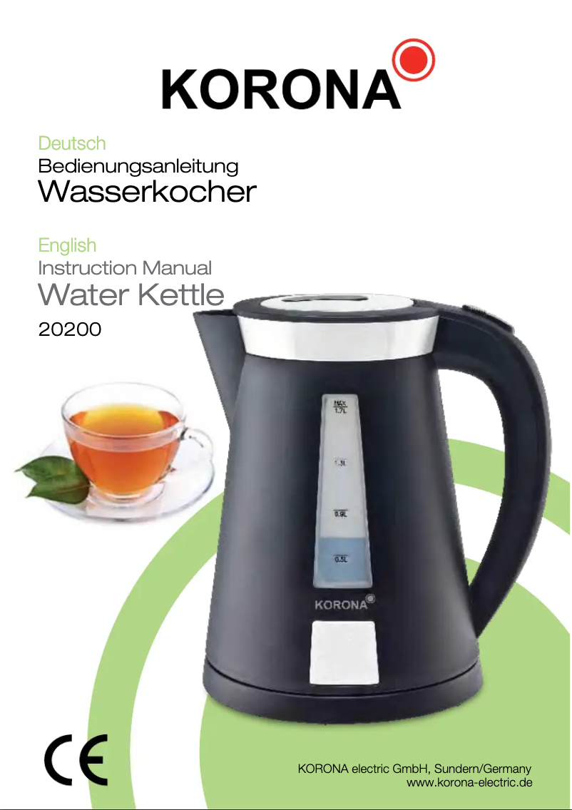 Página 1 del manual Manual de usuario Korona 20200