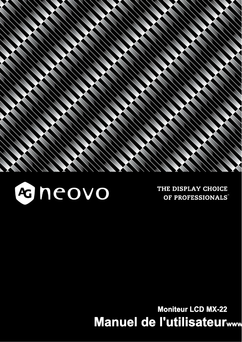 Imagen de la primera página del manual del dispositivo MX-22