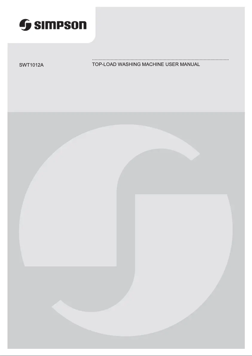 Página 1 del manual Manual de usuario Simpson SWT1012A