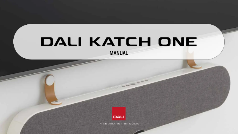 Página 1 del manual Manual de usuario Dali Katch