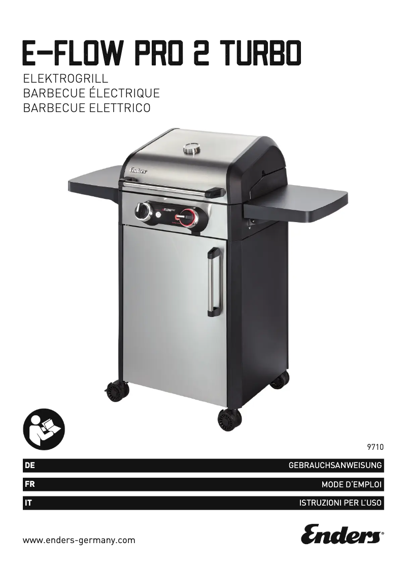 Imagen de la primera página del manual del dispositivo eFlow