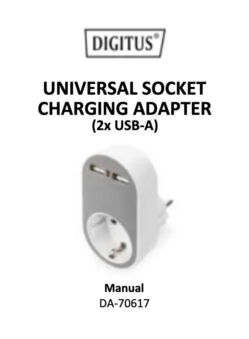 Página 1 del manual Manual de usuario Digitus DA-70617