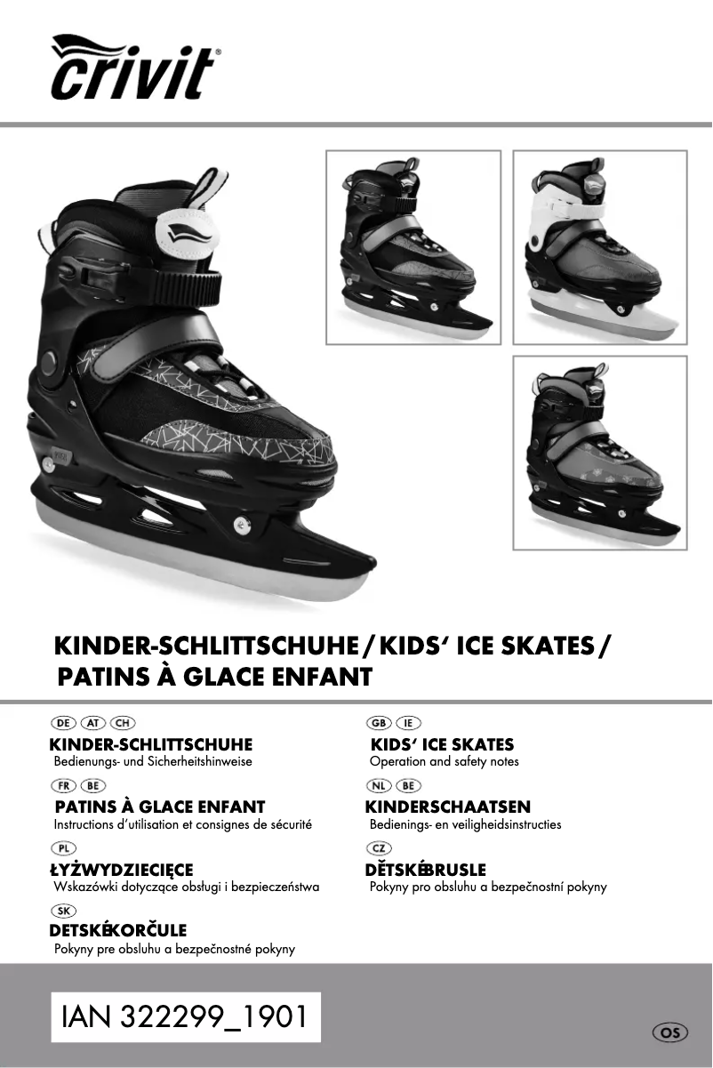 Página nº 1 - Manual de usuario Crivit IAN 322299