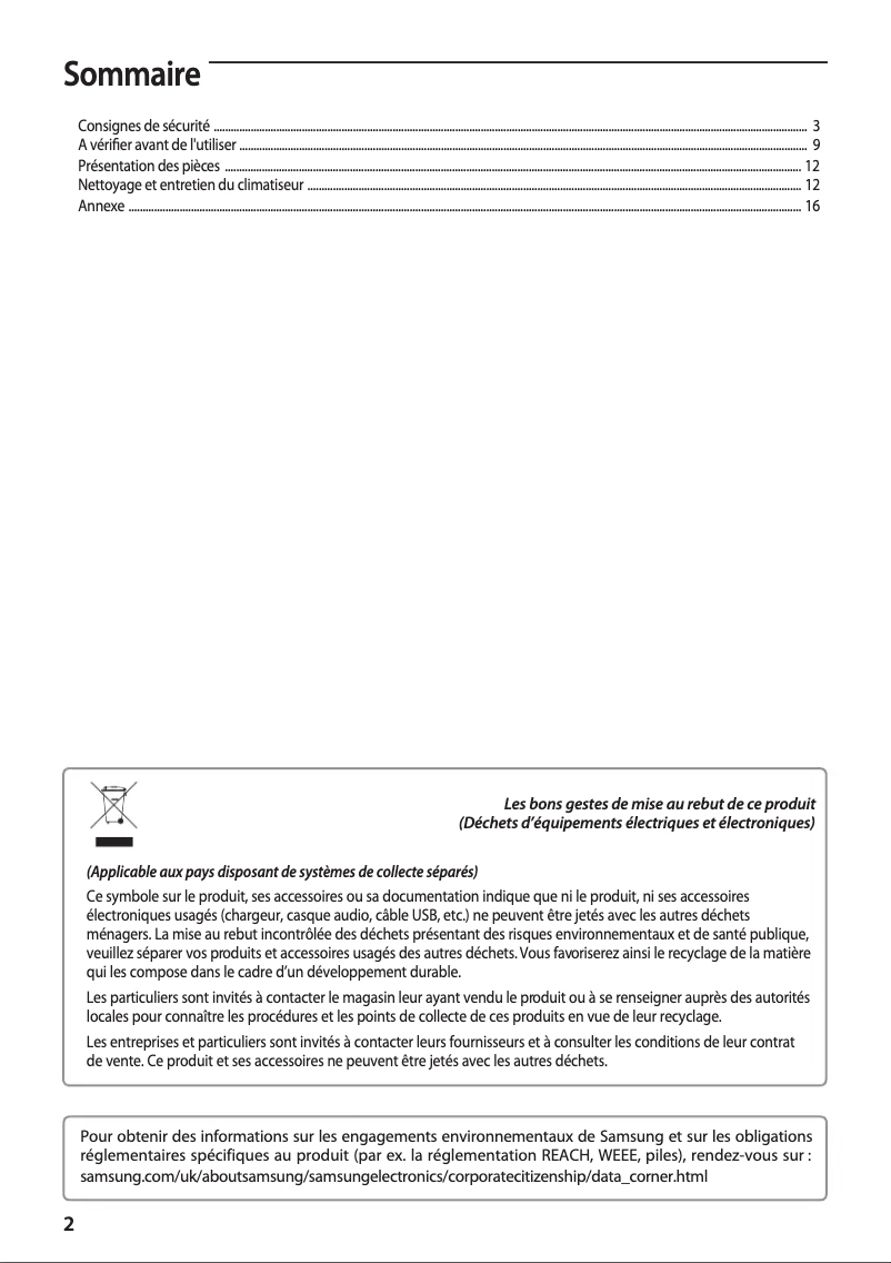 Imagen de la primera página del manual del dispositivo AC071FB4DEH