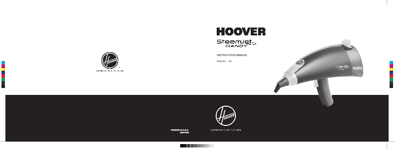 Página 1 del manual Manual de usuario Hoover SteamJet Handy SSNH1300 011