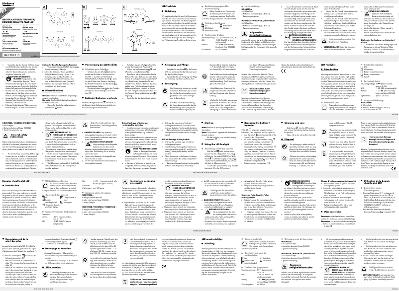 Página 1 del manual Manual de usuario Melinera IAN 288513