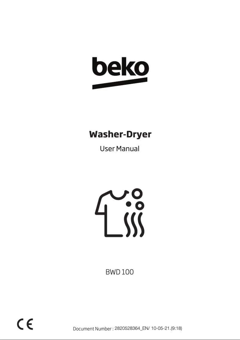 Imagen de la primera página del manual del dispositivo BWD 100