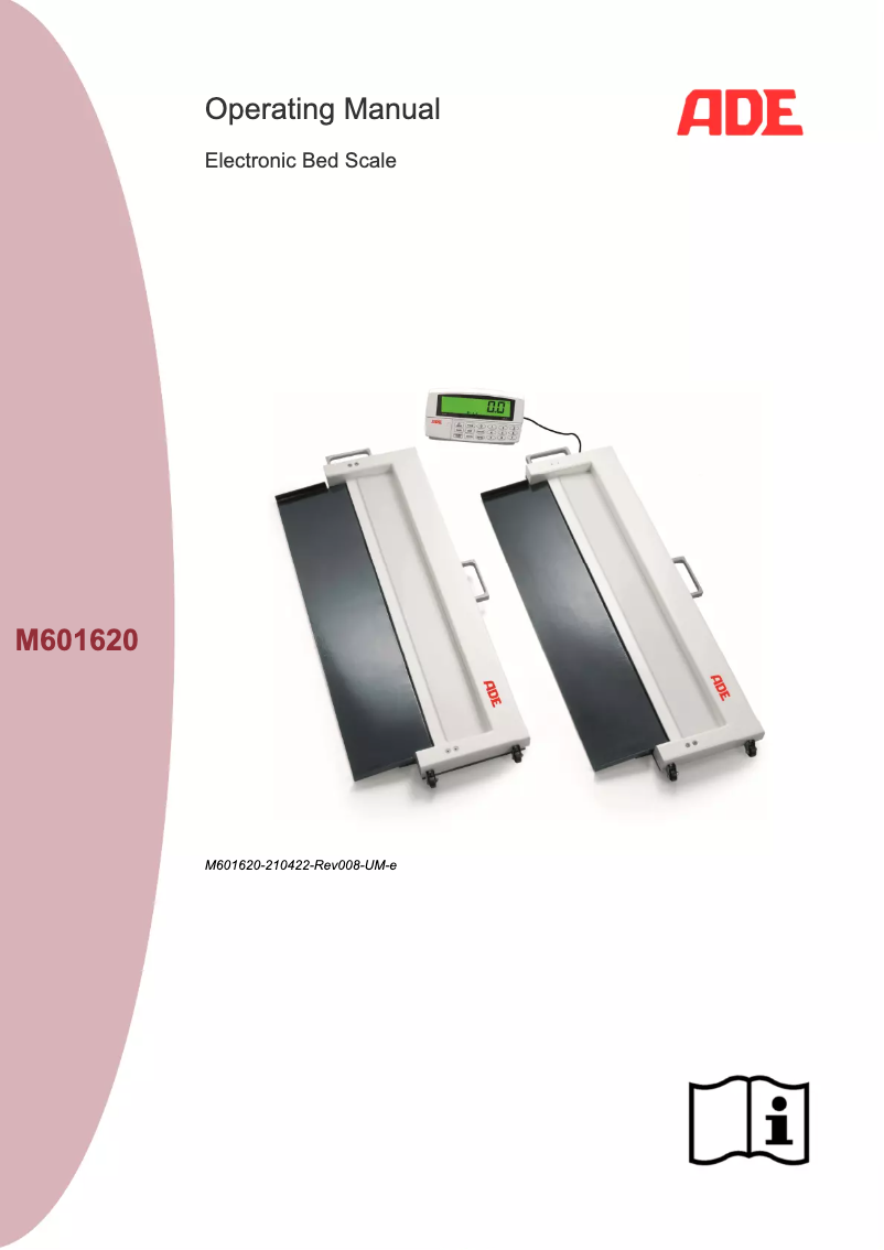 Página 1 del manual Manual de usuario ADE M601620