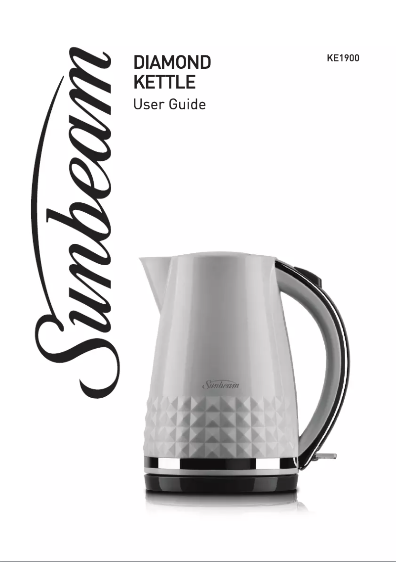 Imagen de la primera página del manual del dispositivo Diamond KE1900