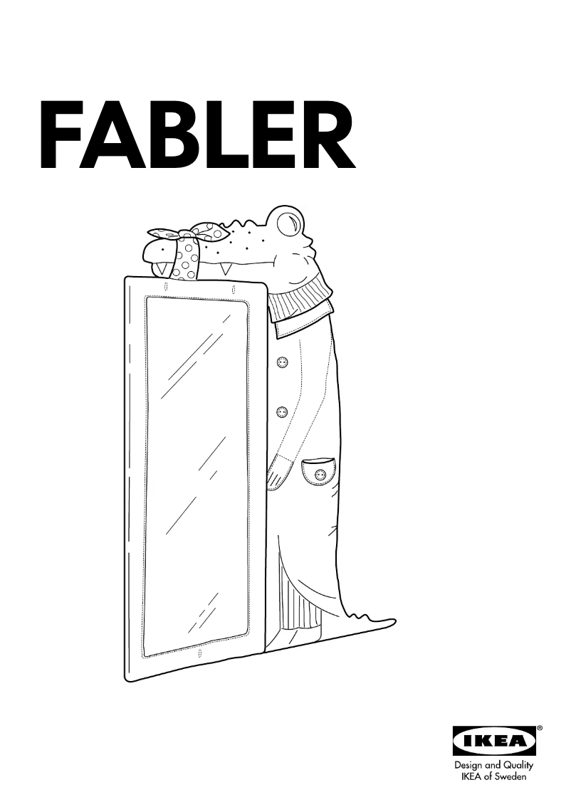 Página 1 del manual Manual de usuario Ikea FABLER