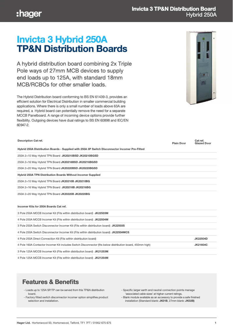 Imagen de la primera página del manual del dispositivo JK20210BG