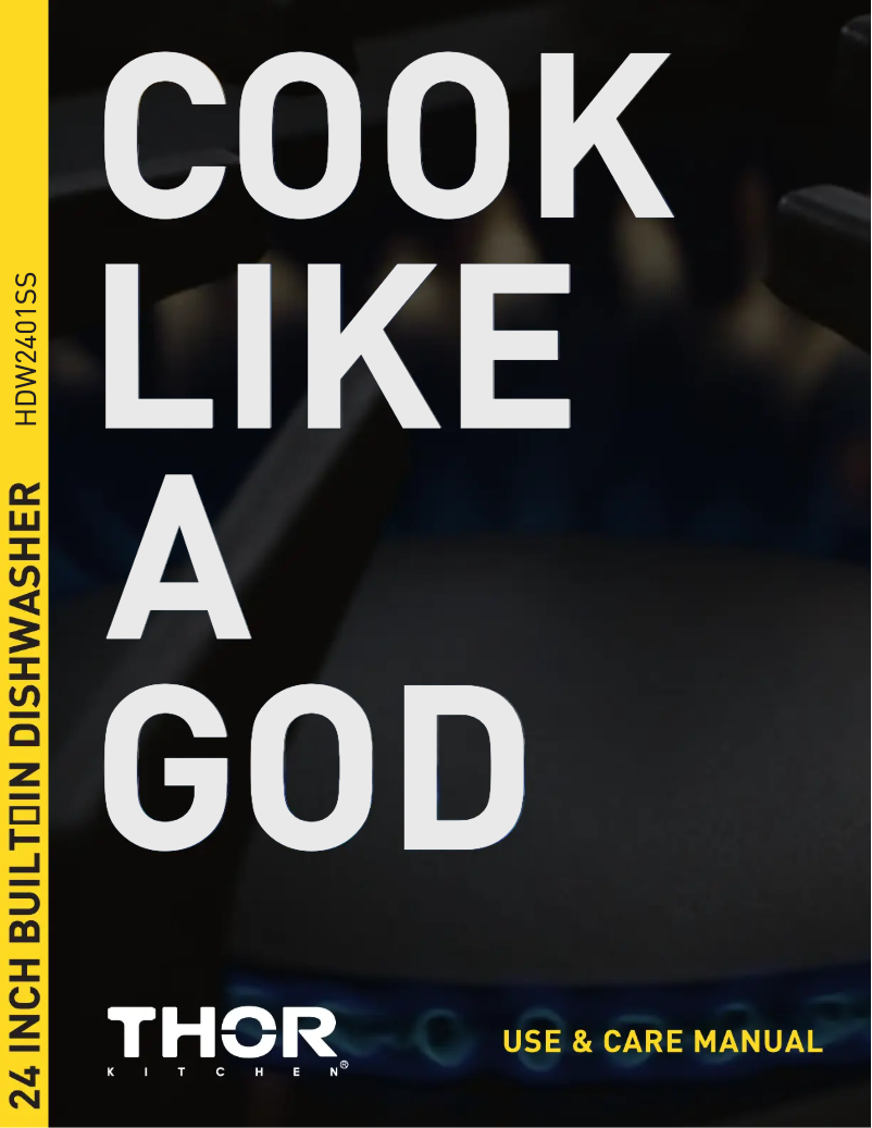 Página 1 del manual Manual de usuario Thor HDW 2401 SS