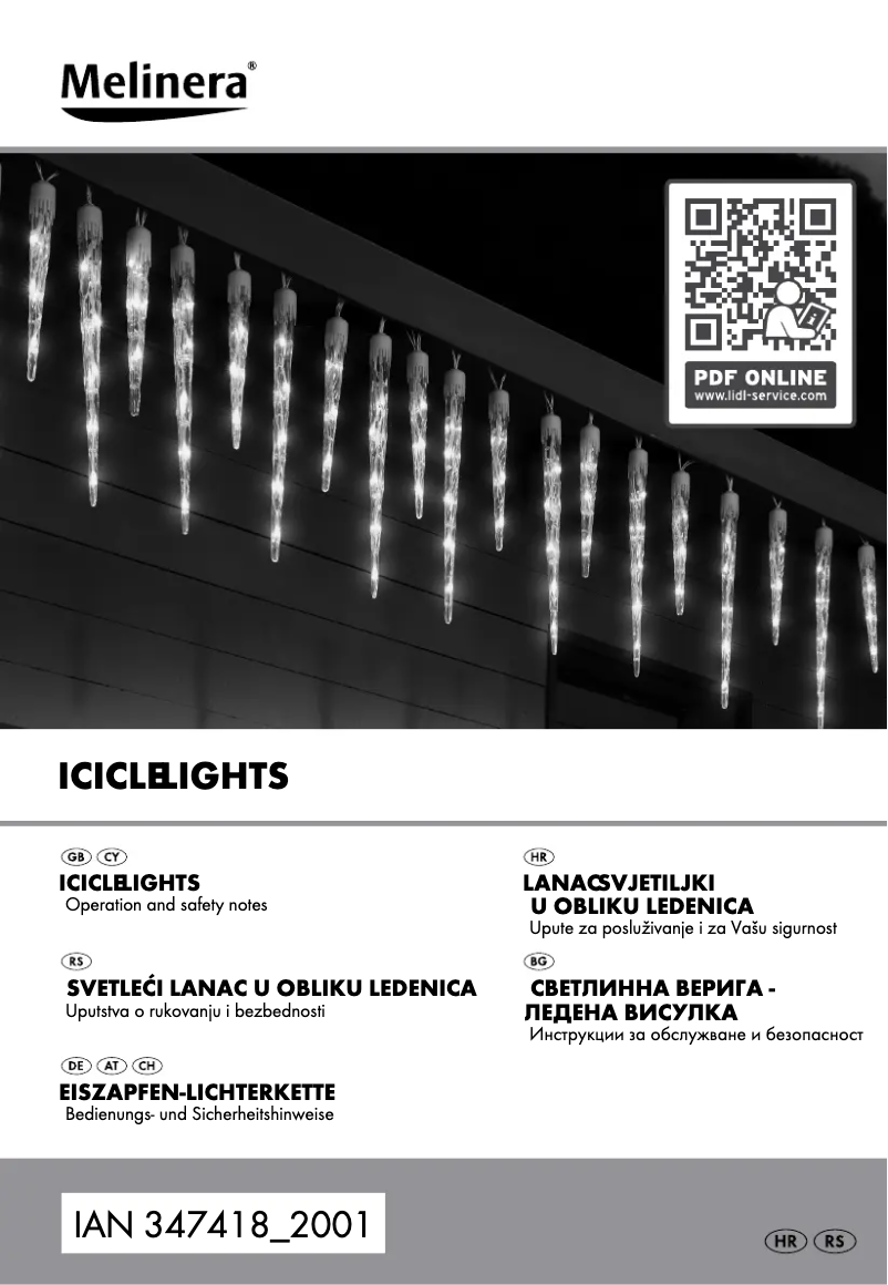 Imagen de la primera página del manual del dispositivo IAN 347418