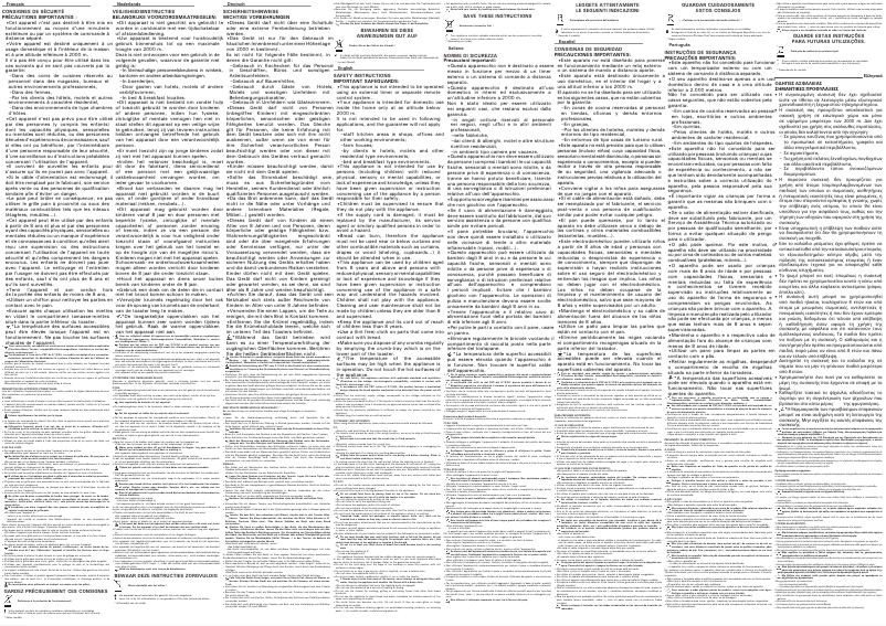 Imagen de la primera página del manual del dispositivo Express TT3561