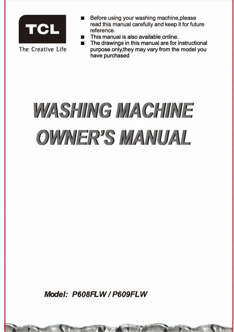 Página 1 del manual Manual de usuario TCL P609FLW