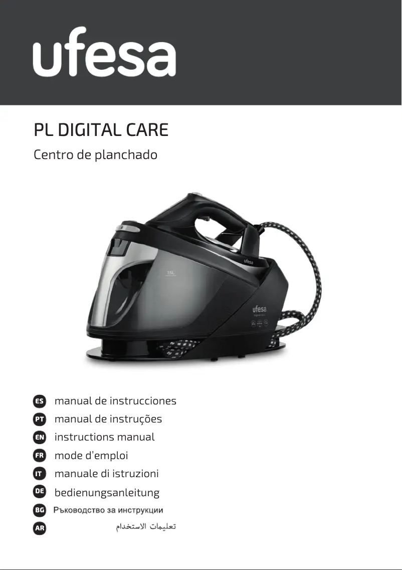 Página 1 del manual Manual de usuario Ufesa Digital Care