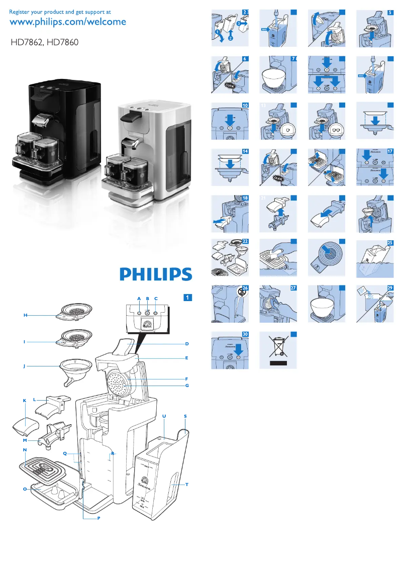 Imagen de la primera página del manual del dispositivo HD5020