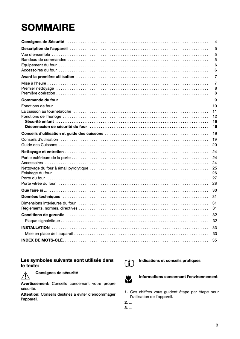 Página nº 1 - Manual de usuario Faure FM605J1