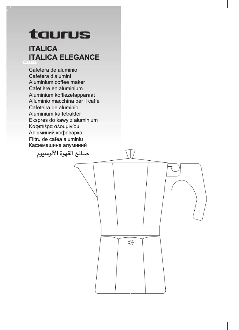 Imagen de la primera página del manual del dispositivo Italica Elegance 3