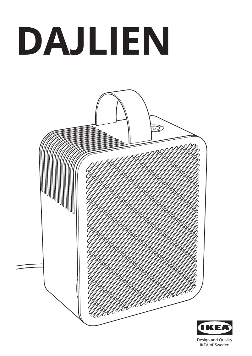 Imagen de la primera página del manual del dispositivo DAJLIEN 905.610.58