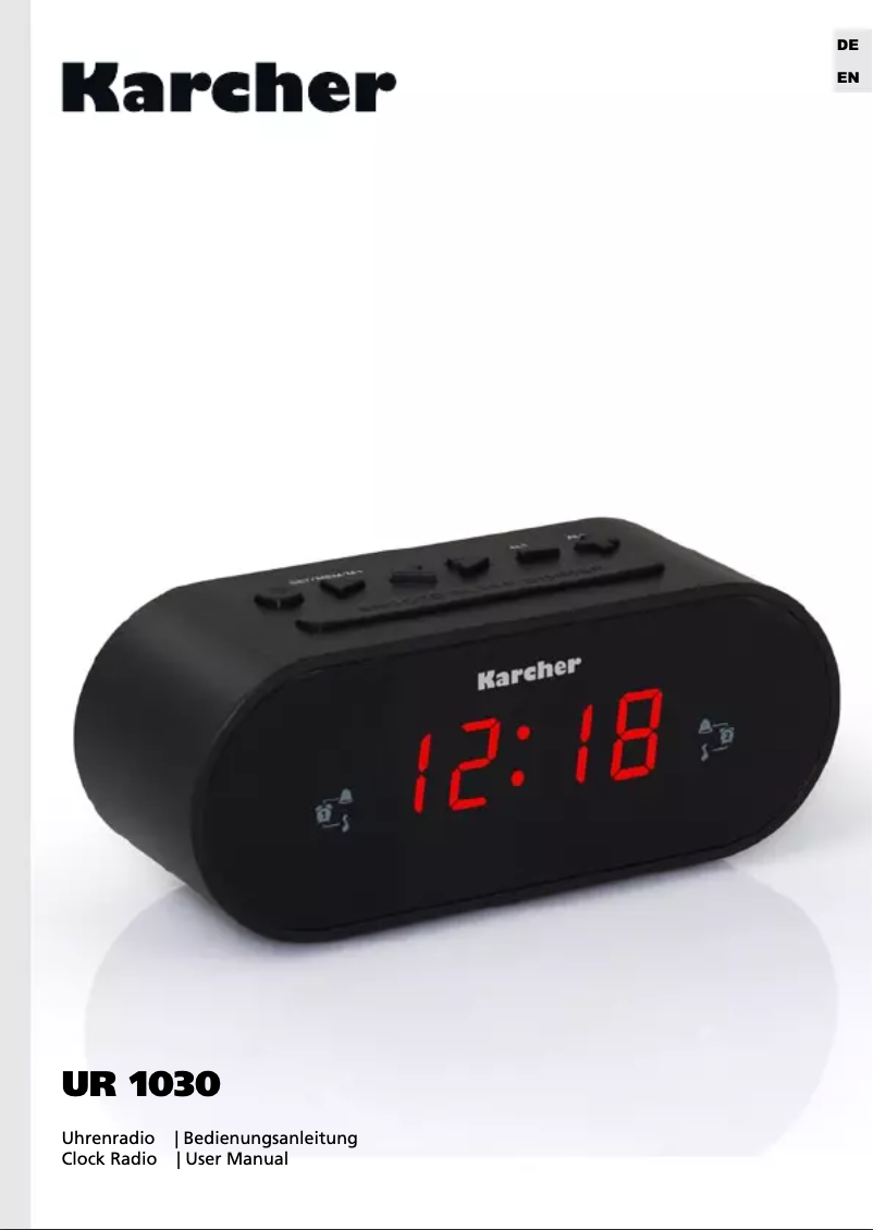 Imagen de la primera página del manual del dispositivo UR 1030