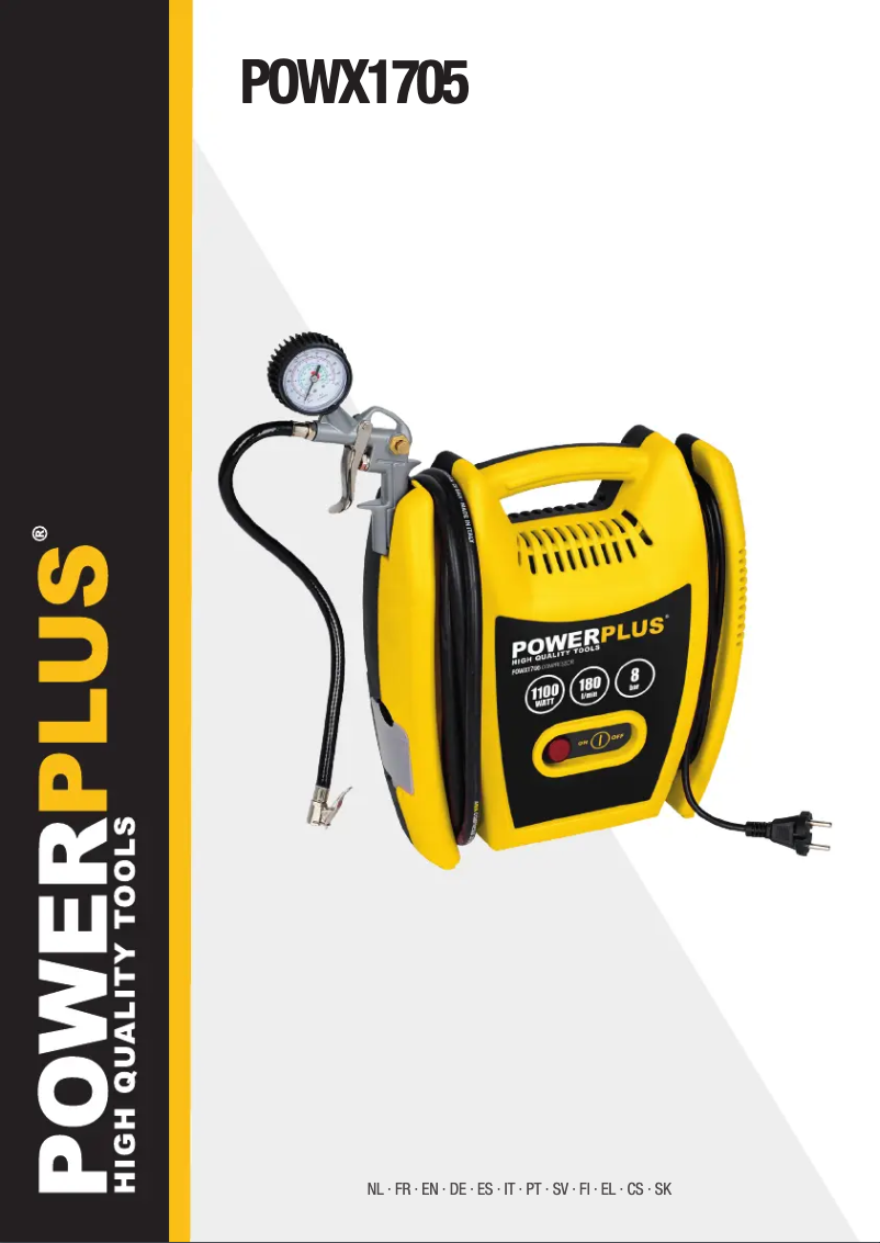 Página nº 1 - Manual de usuario PowerPlus POWX1705