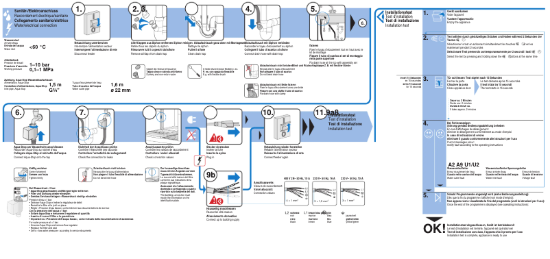 Página 1 del manual Guía de instalación Siemens SM55E231CH