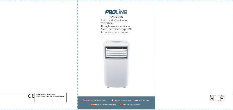 Imagen de la primera página del manual del dispositivo PAC2000