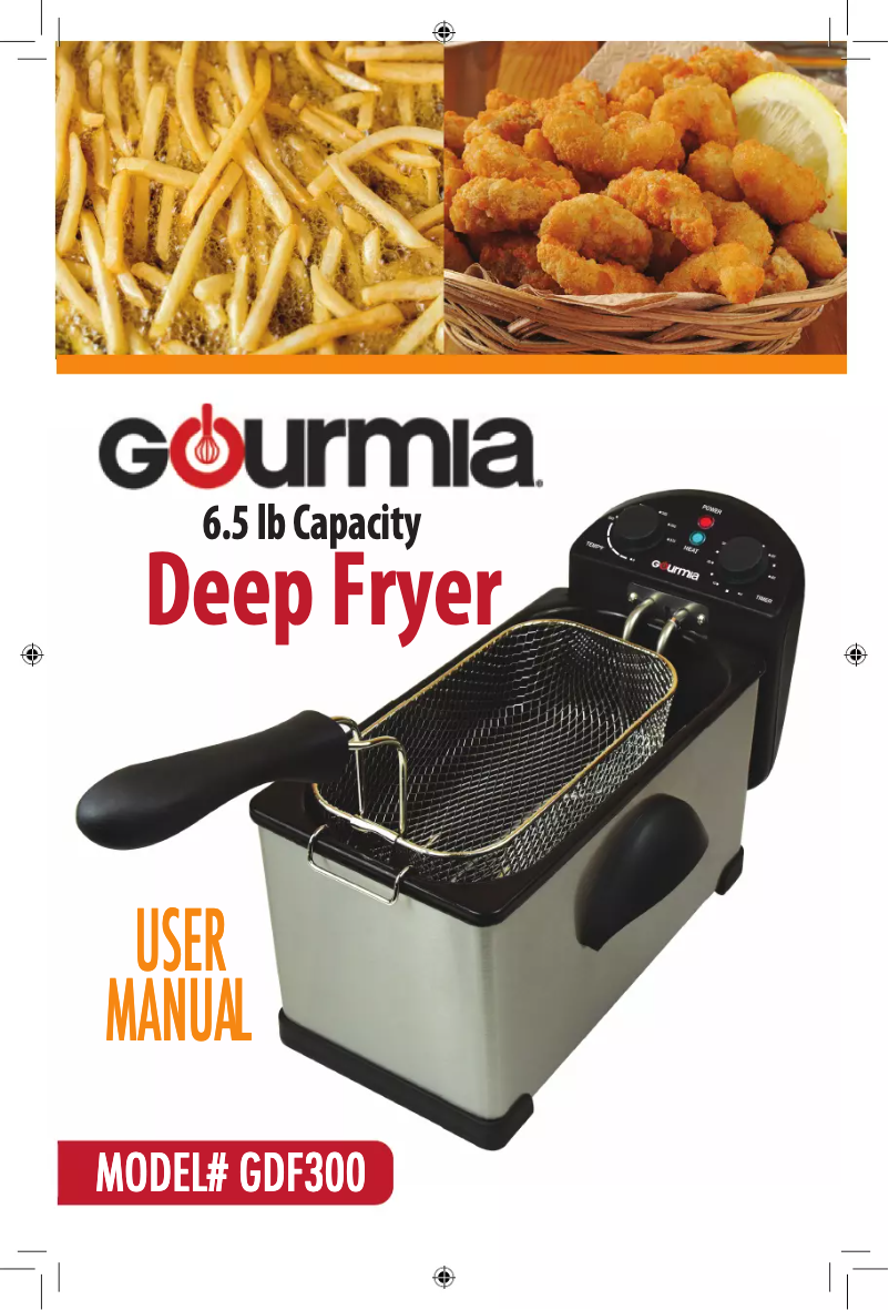 Imagen de la primera página del manual del dispositivo GDF300