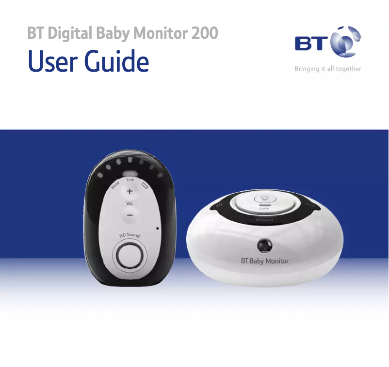 Página 1 del manual Manual de usuario British Telecom Baby Monitor 200