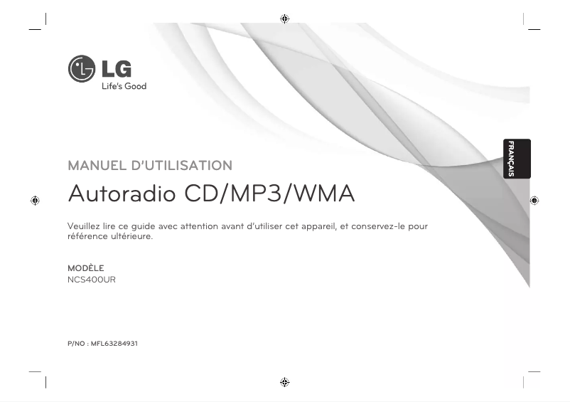 Página nº 1 - Manual de usuario LG NCS400UR