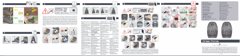 Página nº 1 - Manual de usuario Rowenta Green Force Silence RO6164