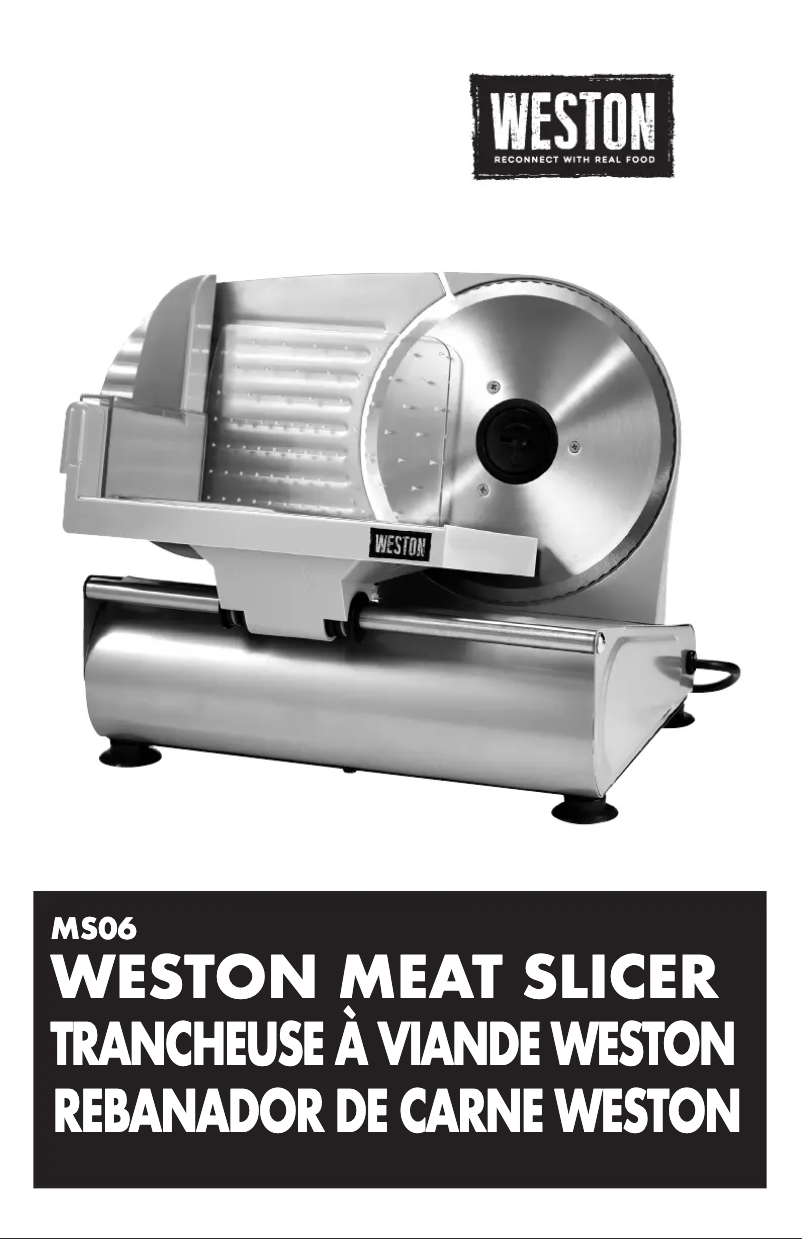 Página 1 del manual Manual de usuario Weston MS06