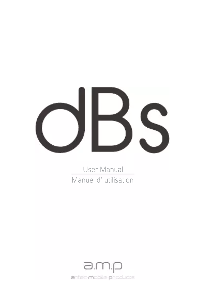 Página 1 del manual Manual de usuario Antec dBs