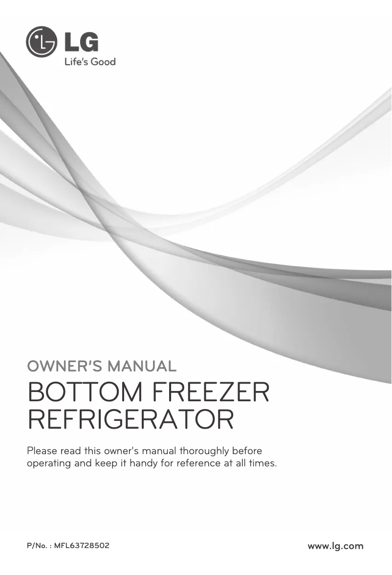 Imagen de la primera página del manual del dispositivo GR-B25ASTJ